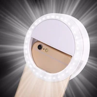selfie ring mobile phone clip lens light lamp litwod 36 led bulbs emergency dry battery for photo camera well smartphone beauty