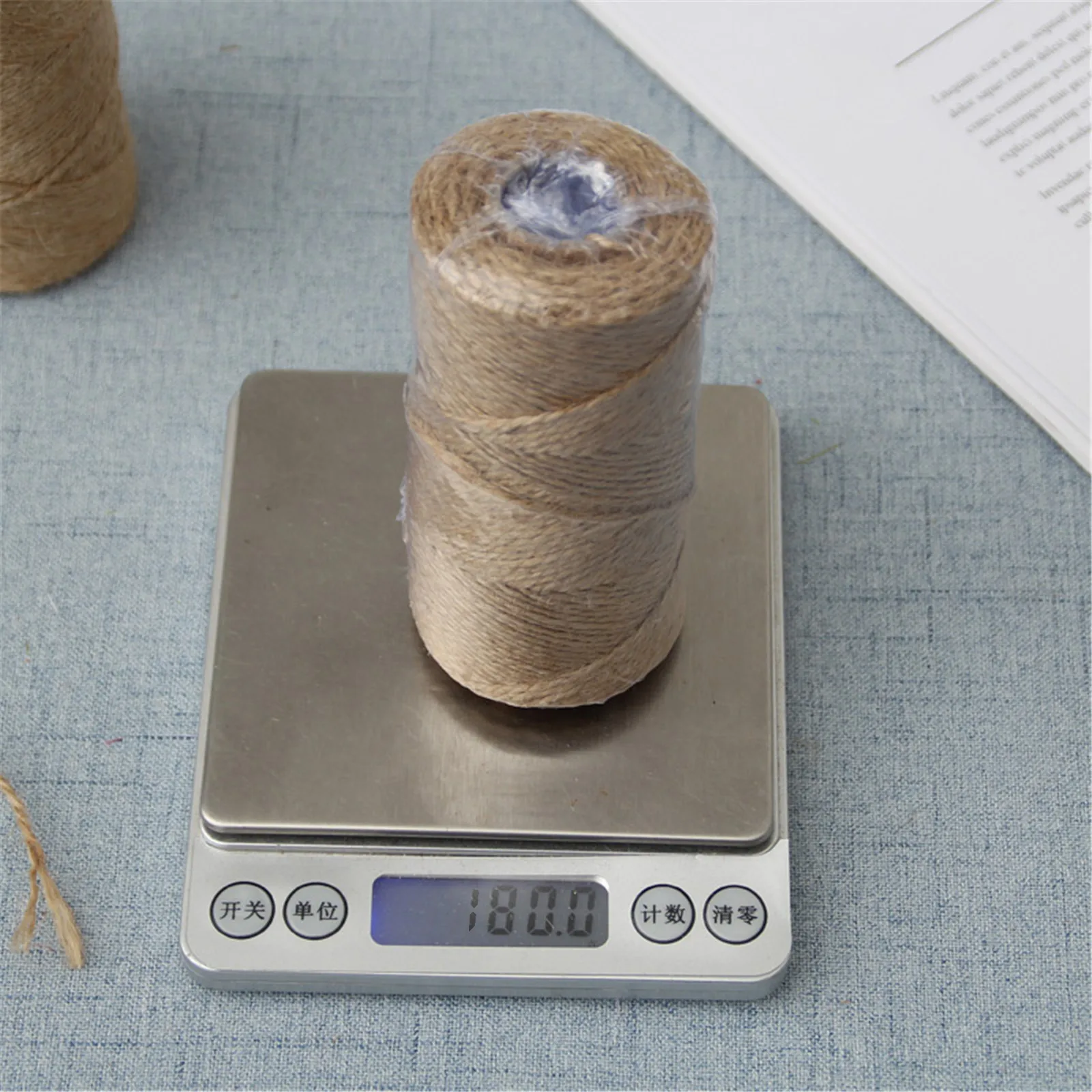 200 м джут шпагат в наборе джуготовый ремешок из конопляной ткани веревочные Шнуры