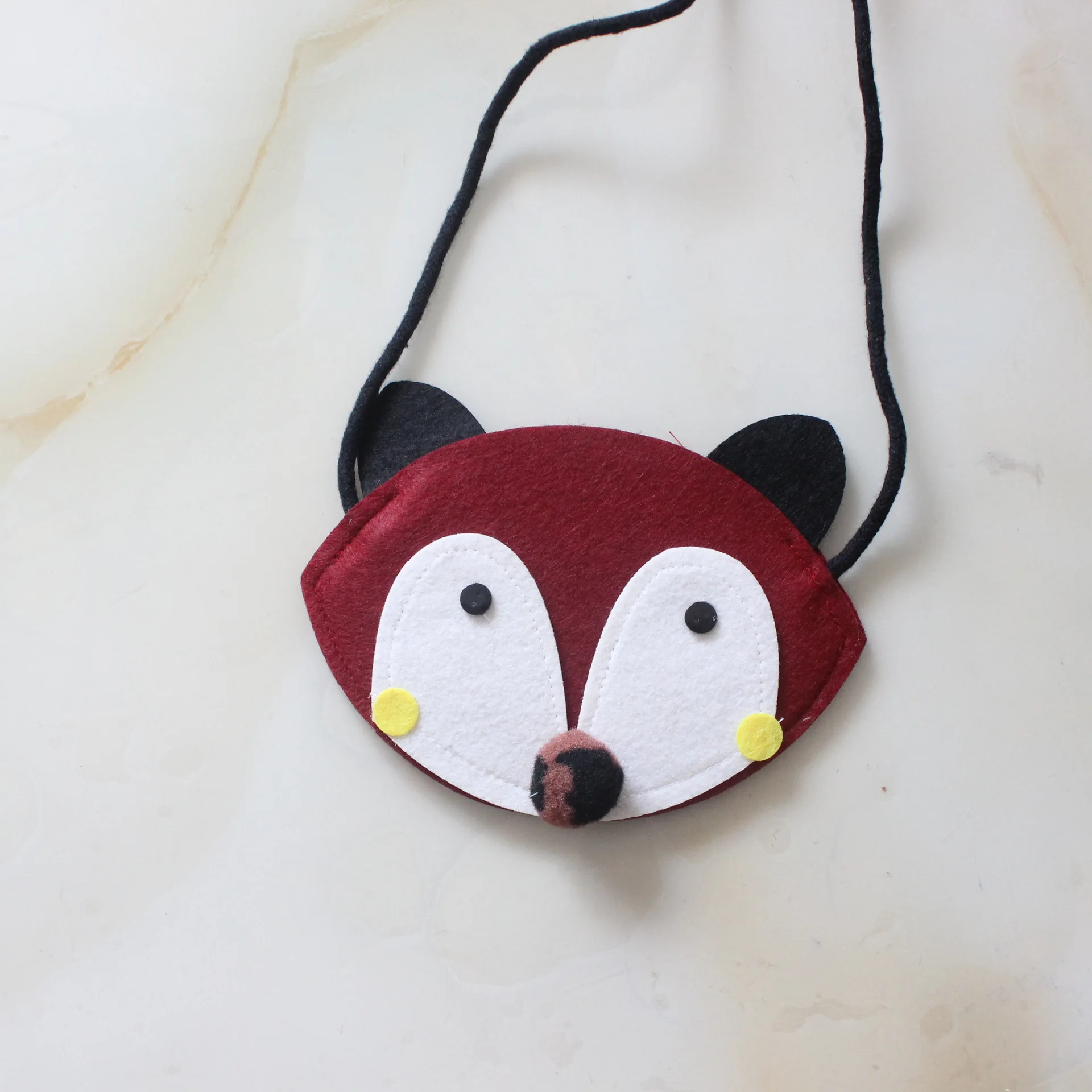 Маленький детский кошелек с милыми животными новая Нетканая ткань мультяшная