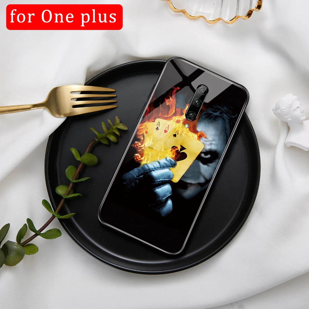 Жесткий чехол из закаленного стекла для One Plus 7T pro Joker телефона 6 1 + 5T|Бамперы| |
