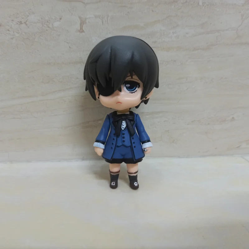 

Anime Black Butler Ciel Phantomhive PVC Action Figure Collectible Model doll toy 10cm 117#
