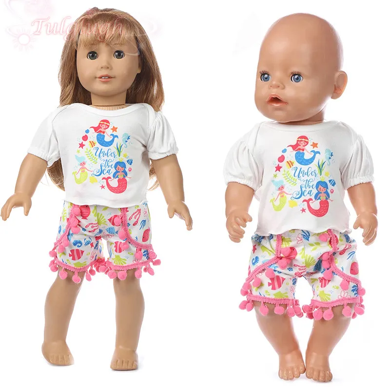 Костюм летний короткий в полоску Осьминог 18 дюймов 43 см | Игрушки и хобби