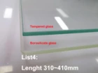 Квадратный 3D принтер боросиликатное стекло пластинакровать для Tevo  CTC  ANET  Monoprice  Creality тепло кровать (список 4: 310  510 мм)