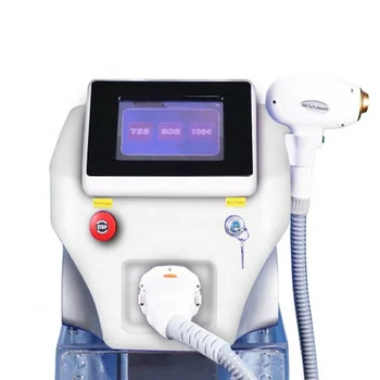Diode Laser Multi Wavelengths Hair Removal Machine 755 808 1064nm Cooling Head Painless Laser Epilator Face Body Hair Removal