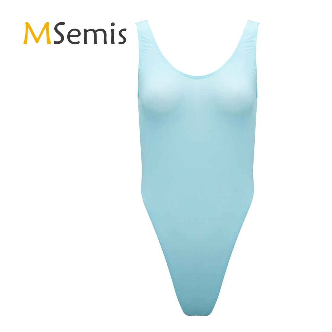 Женский купальник нижнее белье Цельный с высоким вырезом боди одежда для