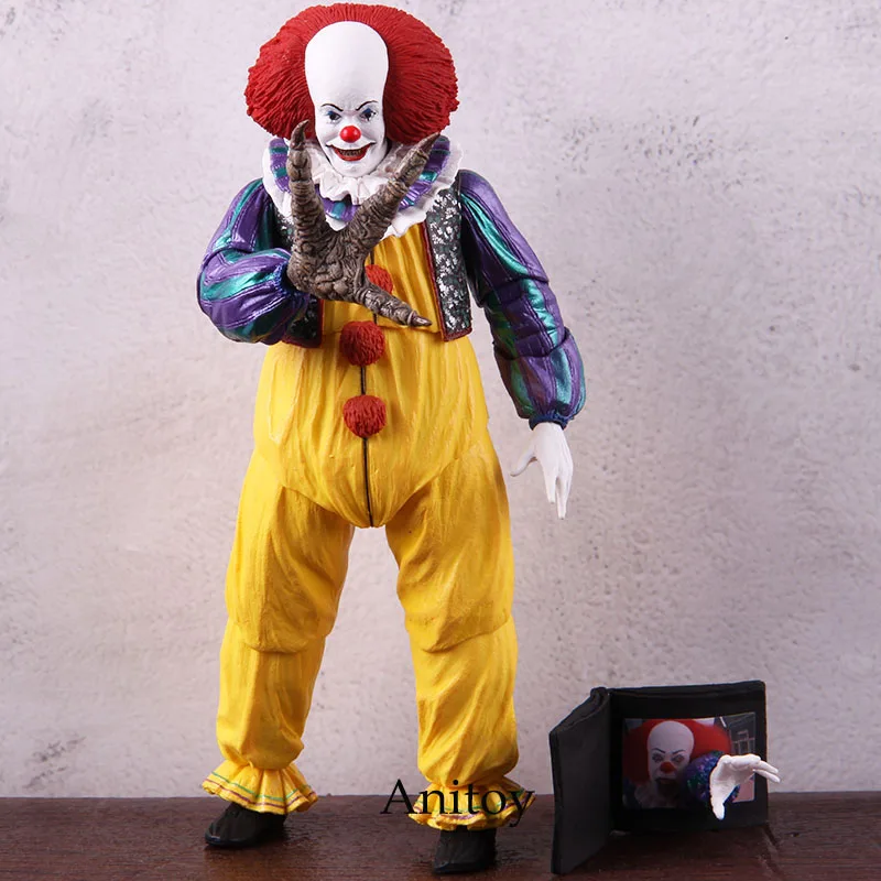 NECA Стивен Кинг это пеннивайз клоун это фильм 1990 конечная ПВХ NECA Ужасы Фигурки Коллекционная модель игрушки