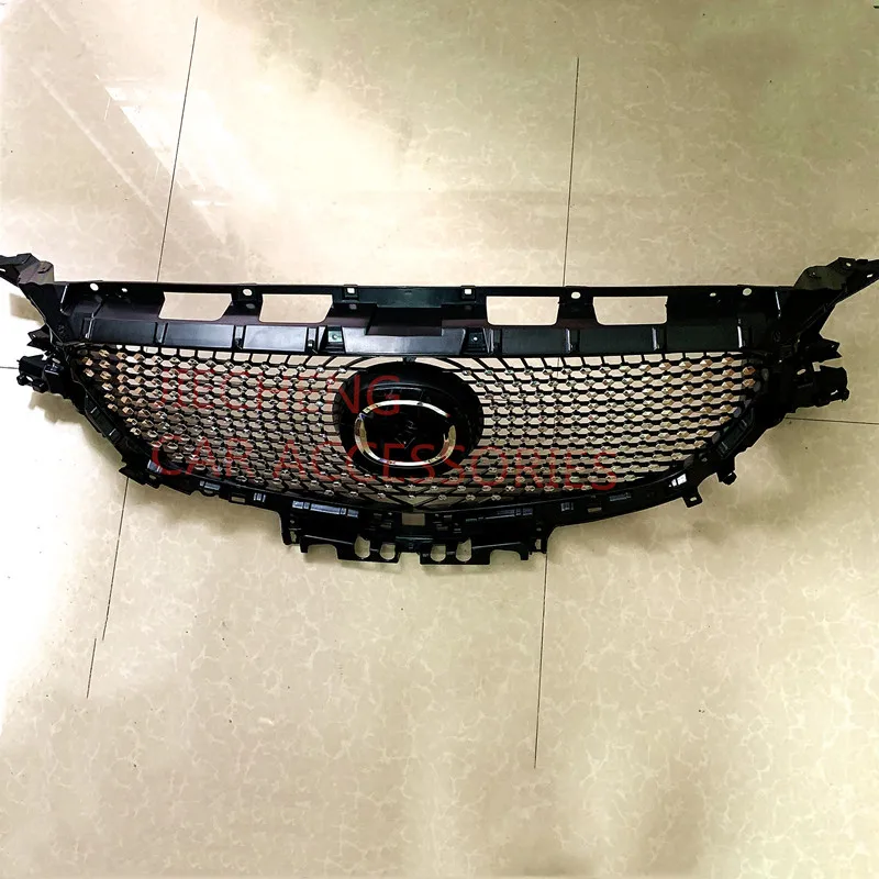 Модифицированная Алмазная Передняя решетка для гонок бампера ABS Сетчатая Маска