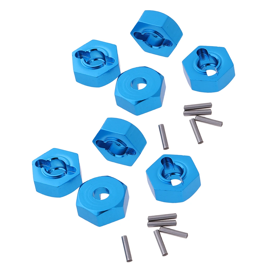 8 шт./упаковка шестигранная гайка для радиоуправляемых моделей автомобилей HSP 1:10 |