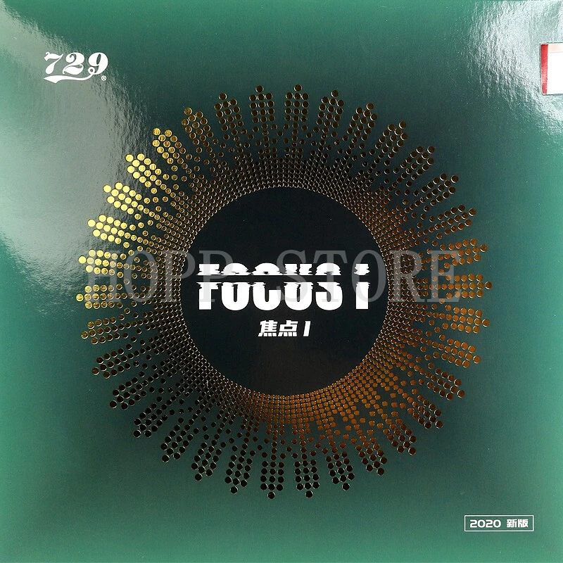 Оригинальный RITC 729 Дружба фокус I FOCUS 1 FOCUS-1 Pips-in резиновая губка для пинг-понга