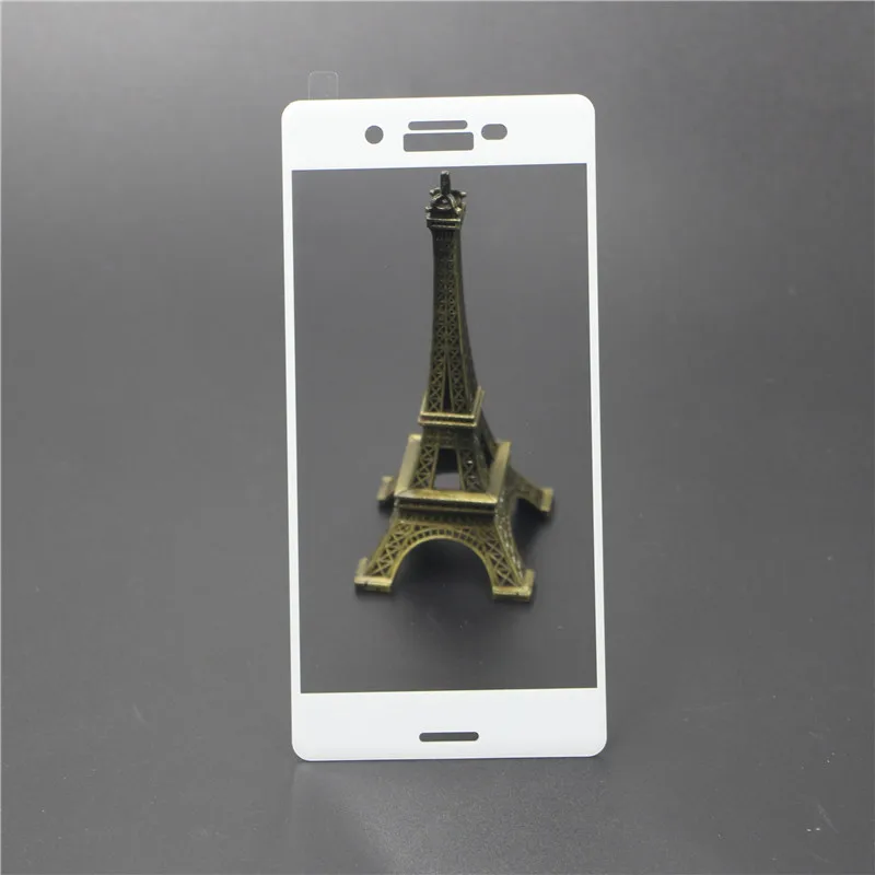 

For Xperia X / X Performance Dual 5.0" Film Colored 3D Curved Tempered Glass Screen Protector for X F5122 Dual F5121