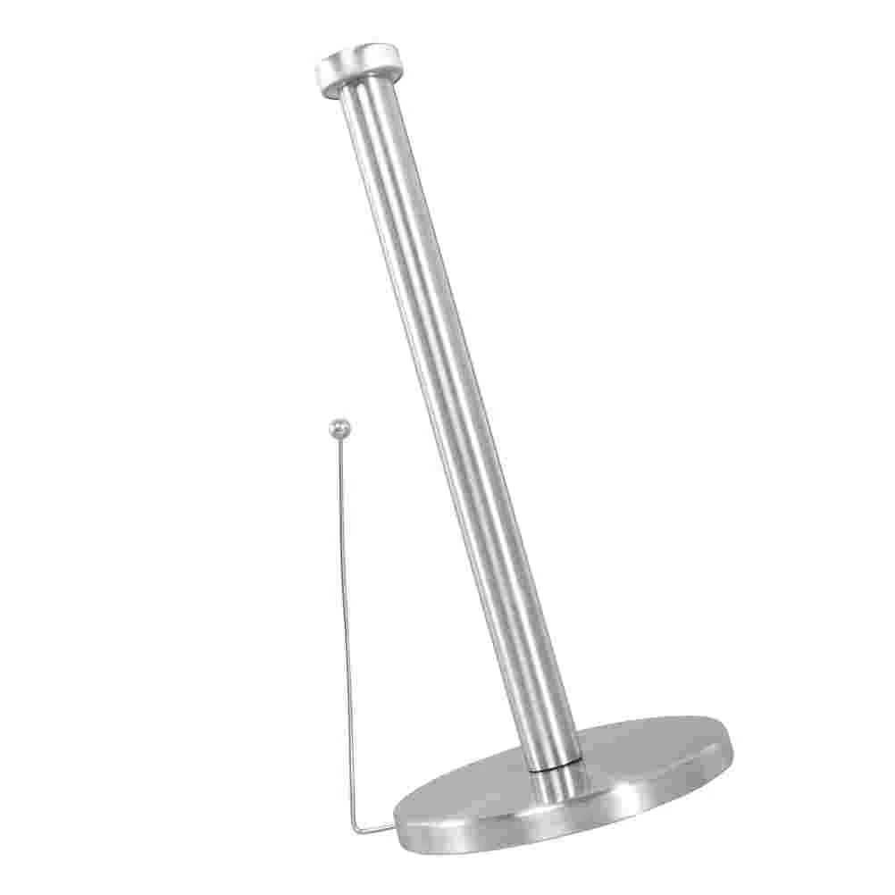 

1 шт. подставка для рулона бумаги из нержавеющей стали, держатель для салфеток, стойка для хранения бумажных полотенец (серебристый)