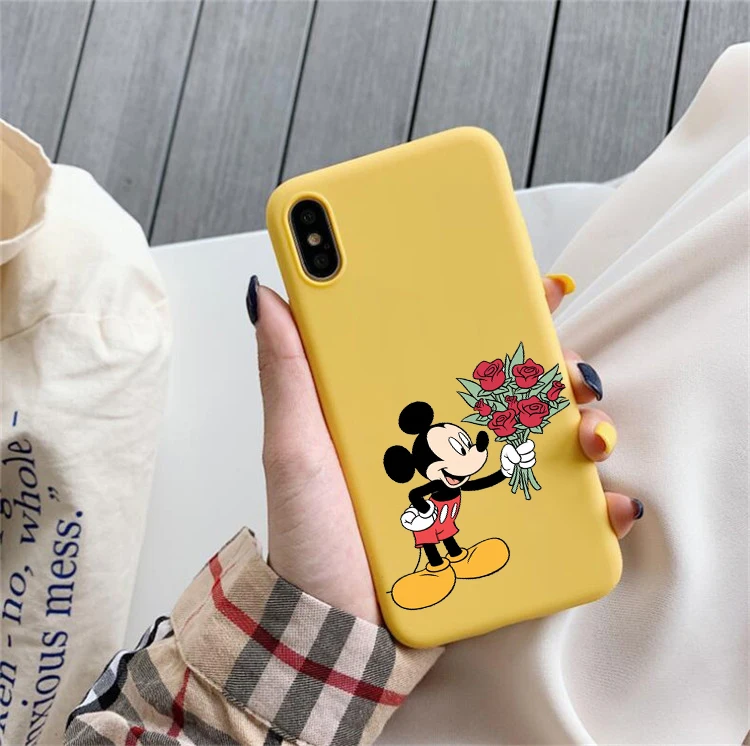 Мягкий термополиуретановый чехол с Микки и Минни для huawei p30 pro p30 lite p20 pro p10 mate 20 p10 lite honor 9 lite honor 10 lite