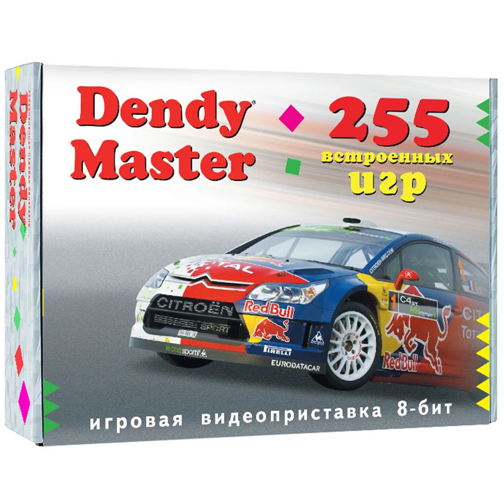 Игровая приставка Dendy Master 255 игр|Игровые консоли| |