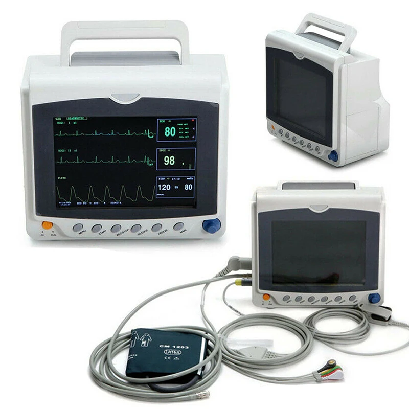 CONTEC CMS6000C Портативный 6 параметр новый для контроля за жизненно важными