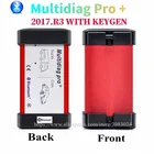 Сканер Multidiag Pro 12017.R3 KEYGEN, реле NEC, Bluetooth, vd ds150e, cdp, Obd2, для автомобилей и грузовиков, диагностический инструмент