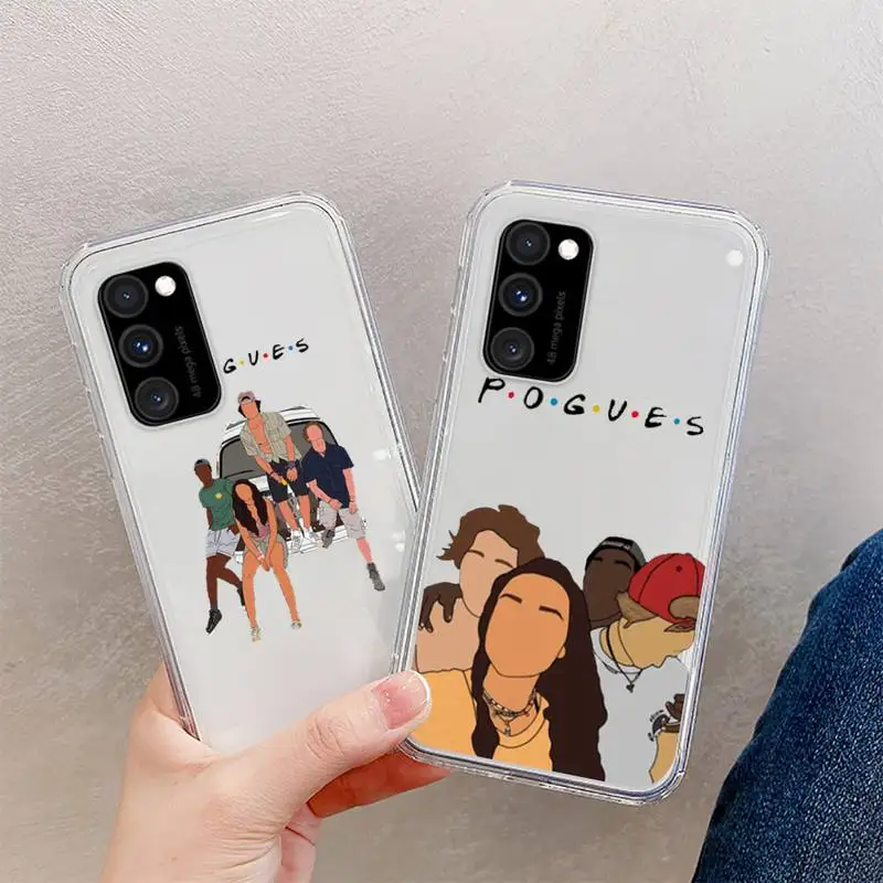 

outer banks tv show Phone Case Clear For Samsung A 51 50 71 70 S 21 Huawei P 40 30 honor 20 10 i OnePlus 9 8 7 t x Pro Lite Plus