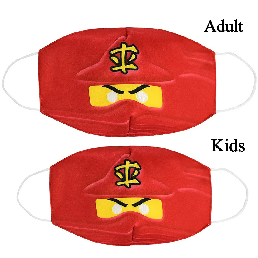 Детская маска ниндзя на Хэллоуин для косплея аниме супергероев Маскарадная с