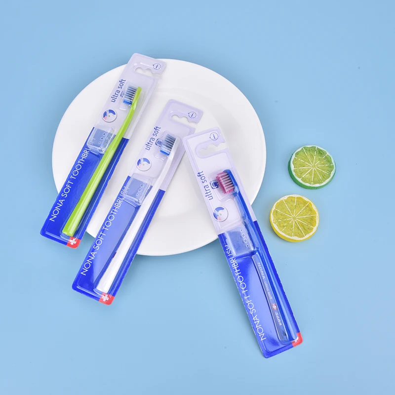 Чистые Ортодонтические зубные щетки нетоксичные для взрослых мягкие U A Trim 1 шт. |