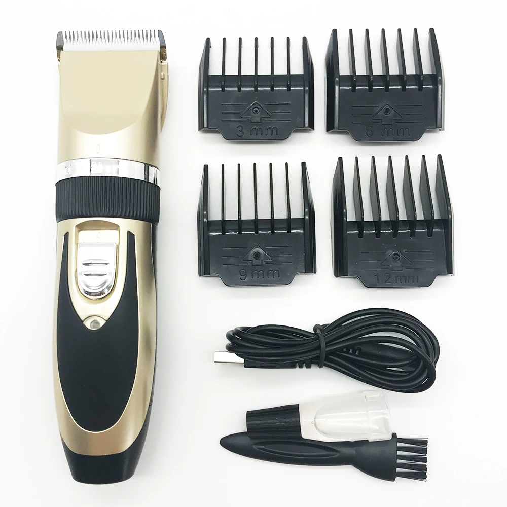Электрический триммер для собак и кошек аккумуляторная машинка с USB-зарядкой