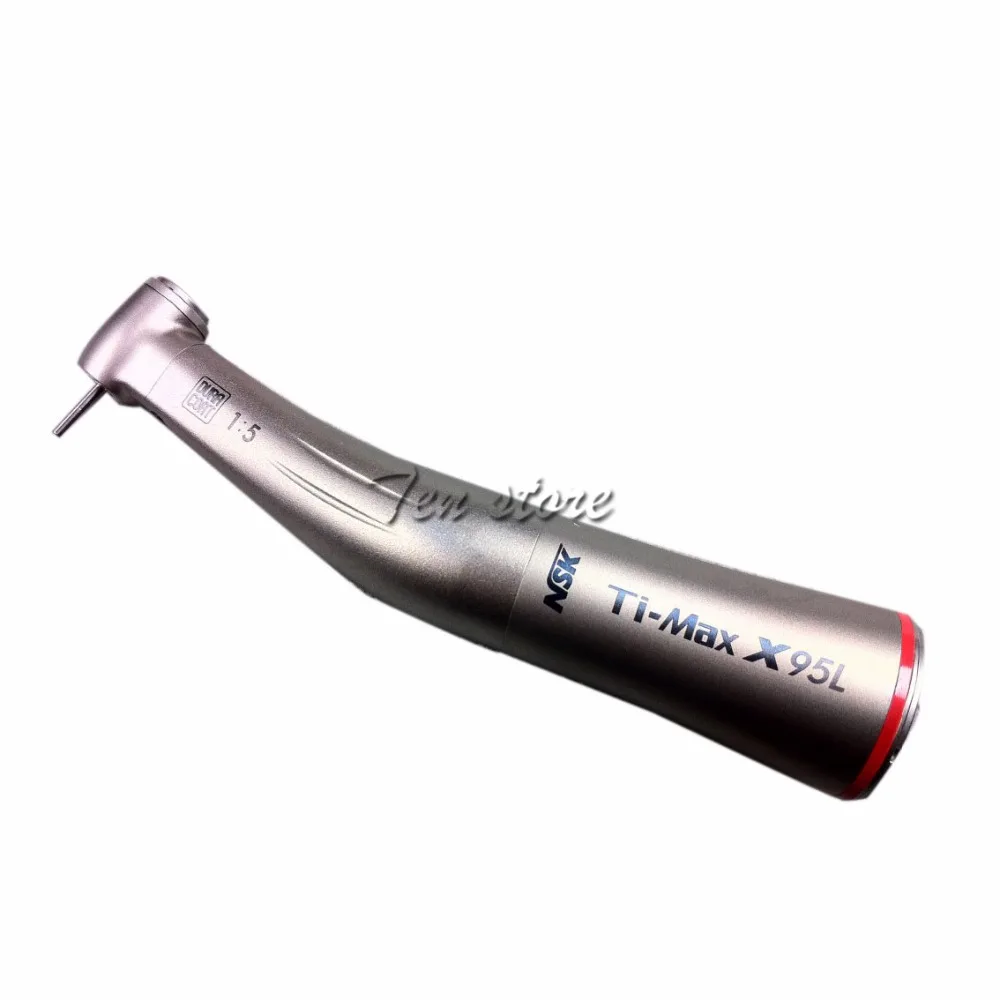 Nsk для зубов Ti Max X95L наконечник волоконно-оптический 1:5 скорость увеличивается, Quattro спрей