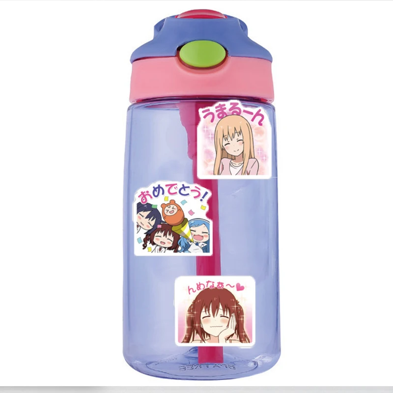 40 штук аниме Himouto! Umaru-chan непромокаемый пластиковый наклейка для канцелярии, багажа, ноутбука, граффити, скейтборда, детских игрушек.