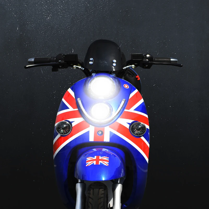 Электрический мотоцикл много стилей со светодиодной водонепроницаемой кожаной