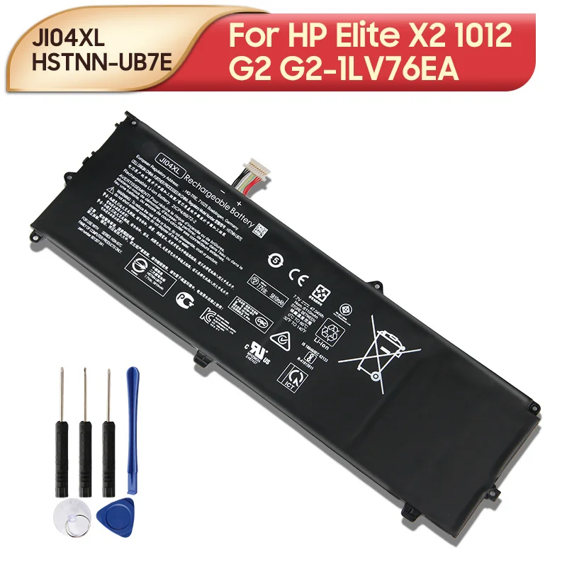 

Original Replacement Laptop Battery JI04XL HSTNN-UB7E For HP Elite X2 1012 G2 G2-1LV76EA 6110mAh With Tools
