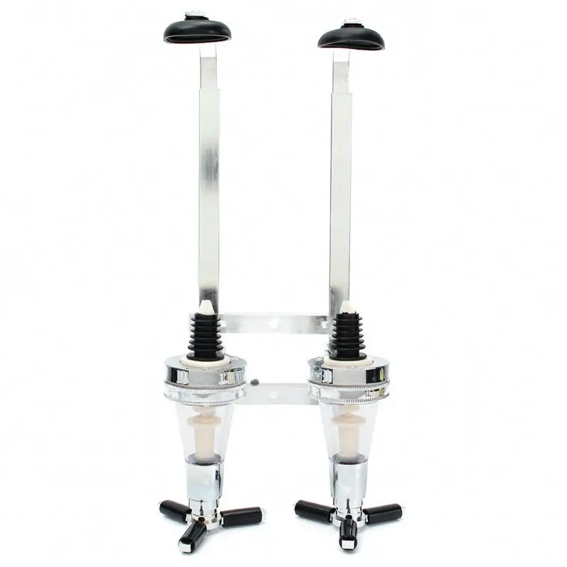 2 бутылки вина Алкоголь рюмка диспенсер Pourer стойки ликер напитки настенный бар