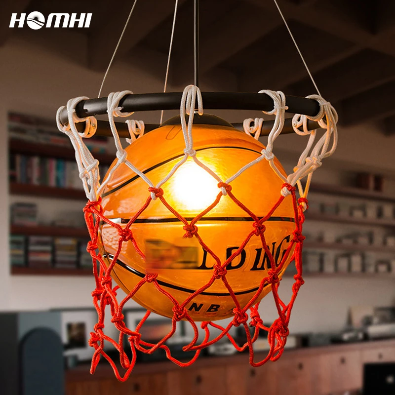 

Homhi баскетбольные подвесные светильники, светодиодные светильники, подвесные светильники, подвесные светильники для комнаты, детской комн...