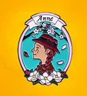 Эмалированная булавка Anne Shirley, Люси мод монтгомеры, новый принц, Эдвард, остров, родственные алкозы, красная головка