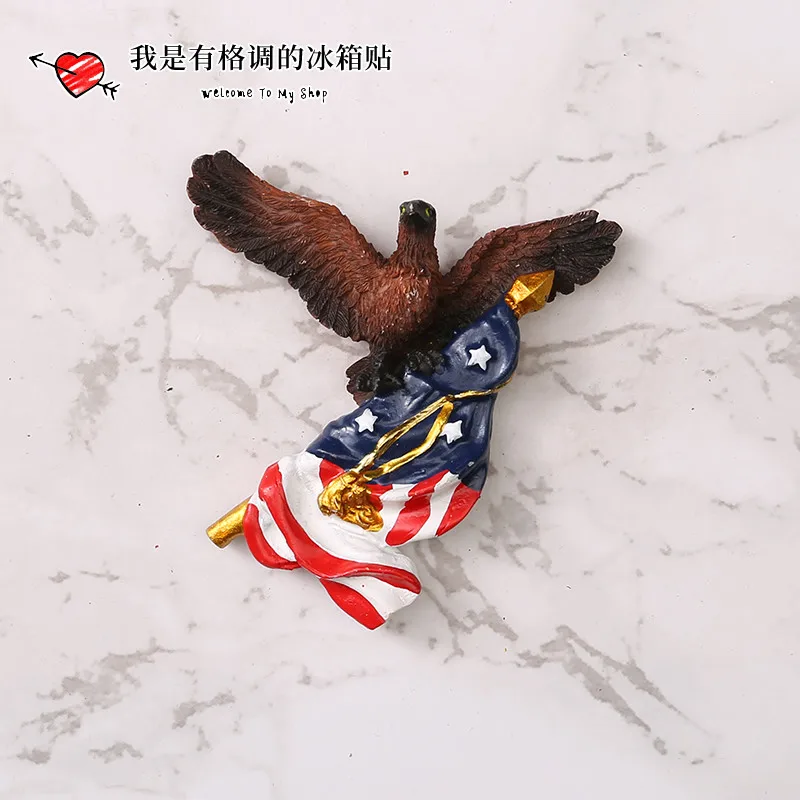 Американский магнит на холодильник Смола туристический сувенир палка Нью Йорк