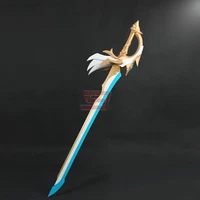game genshin impact sword cosplay prop aquila favonia albedo keqing pvc katana halloween party replica weapon accessories