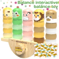 animal balance toys educational stacking blocks toys interactive stacking tumblers toy for 3 years old