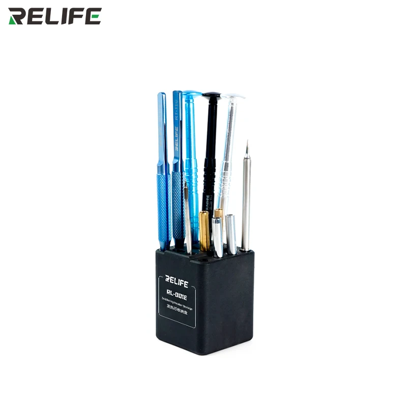 

RELIFE RL-001E Heating Core Repair Storage For Phone Repair Tool Storage Rack Screwdriver Tweezers Soldering Iron Head Storage