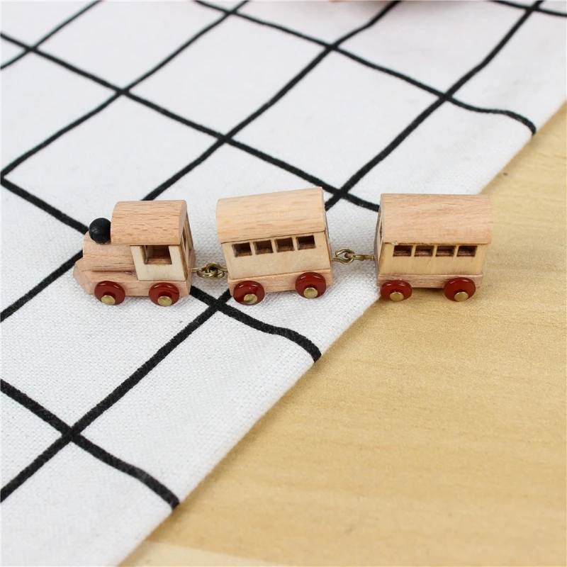 

Advanced Creative Wooden Craft Music Box-Train Passing the Cave-Birthday