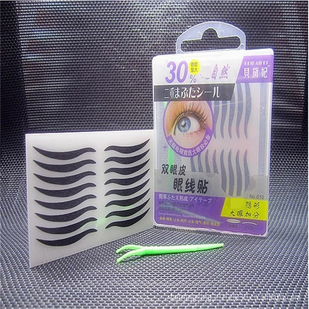 

80 Pairs Temporary Eye Make Up Eyeliner Sticker Eyelid Transfer Tape Eyeshadow Smoky Tattoo Eye Makeup Cosmetic Tools 2021 New