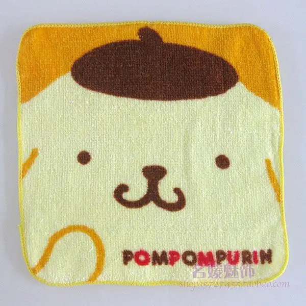 Мультфильм симпатичный помпон Pom Purin собака шарф из чистого хлопка детский сад