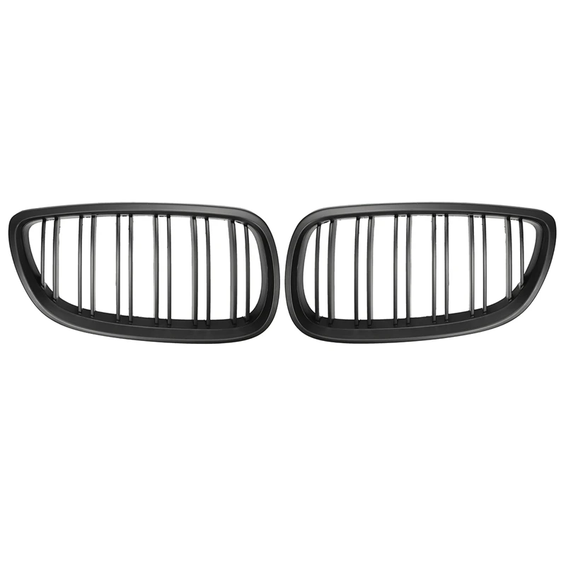 Black Front Kidney Grill Grille For Bmw E92 E93 M3 3 Series Coupe 2006-2010