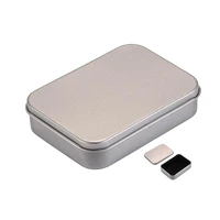 lighter packaging tin box silver portable storage container simple and elegan tool to protects lighter