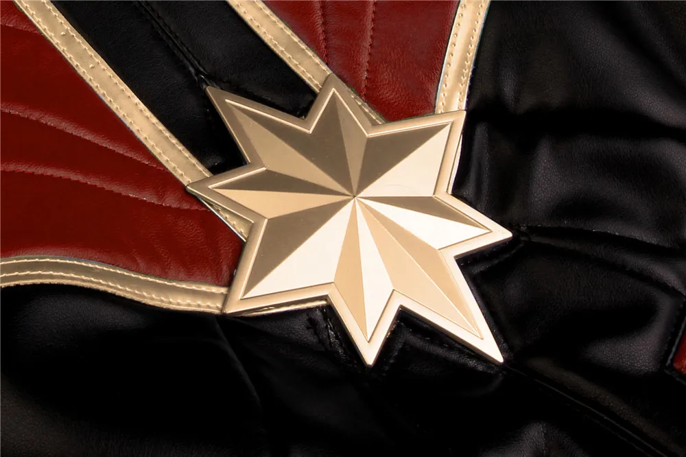 Костюм капитана Марвел для косплея Carol Danvers костюмы супергероя для Хэллоуина Ms. Marvel комбинезон для косплея COSPLAYONSEN