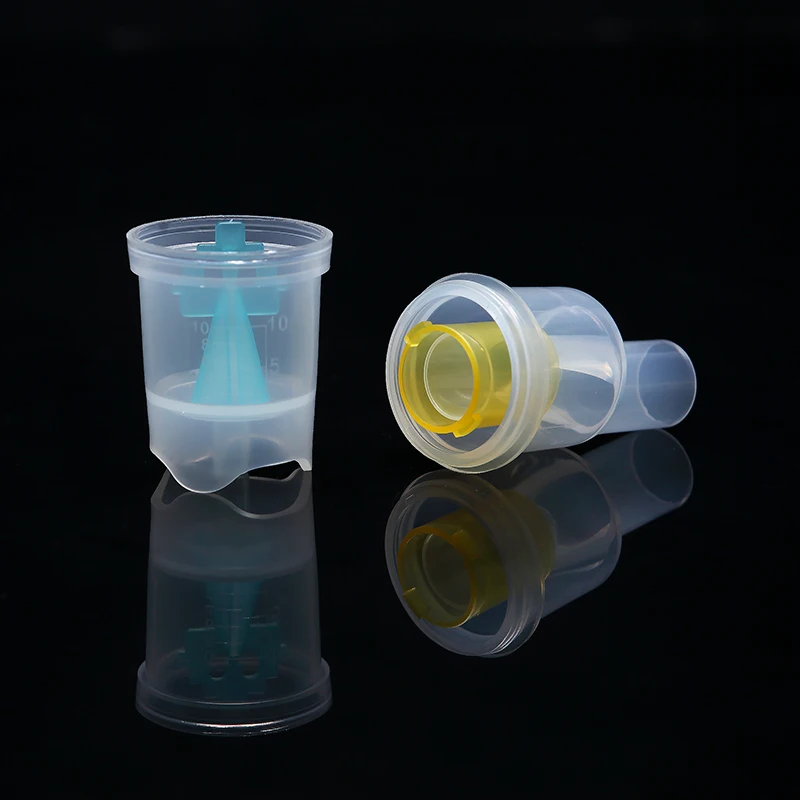5pcs10ML медицинские детали ингалятора FDA медицинский бак чашки катетер компрессор небулайзер аксессуар распыленный распылитель инжектор