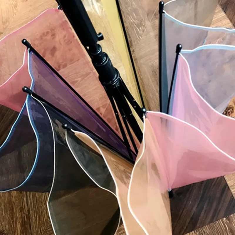 Эва (этиленвинилацетат) ложки с длинной ручкой прозрачный зонт красочные пузырь