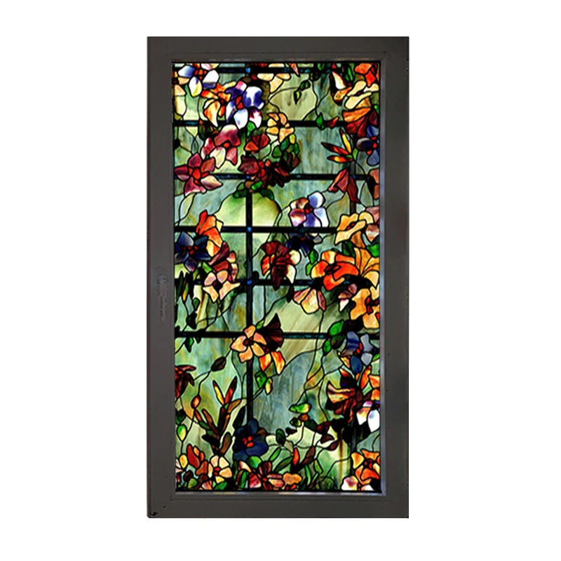 Горный чай цветок безопасность красивая утолщенная электростатическая пленка