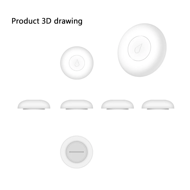 

Hot ZigBee Flood Sensor Smart Water Leak Detector Smart Life APP Linkage Alarm Via Tuya Gateway Work With Alexa Google Assistant