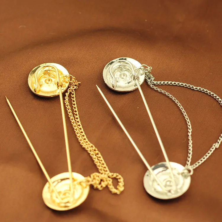 Лидер продаж Новое поступление модная брошь на булавке большая для мужской