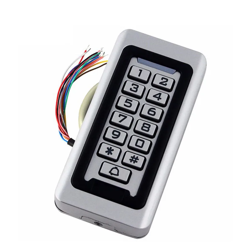 Автономный контроллер доступа KINJOIN с 10 шт. брелоков EM клавиатура управления RFID