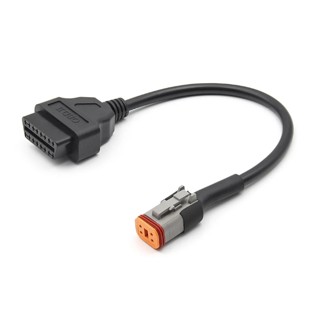 Адаптер OBD2 с 4 контактами на мотоцикл диагностический сканер адаптер кабель ELM327