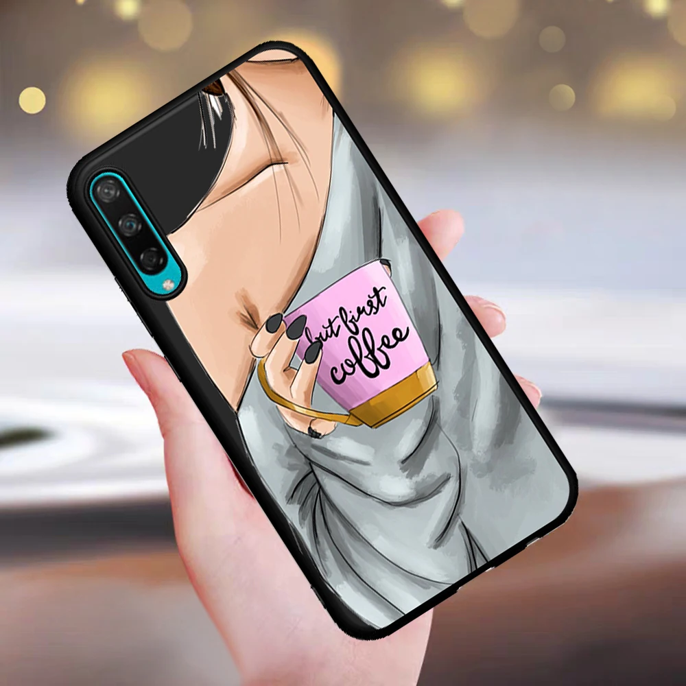 

New Girl Fashion Woman Luxury Travel for Huawei Honor 8 Lite 8X 8C 9X 9 10 Lite 20 Pro V20 10i 20i 8S 8A 30 Pro 30S Phone Case