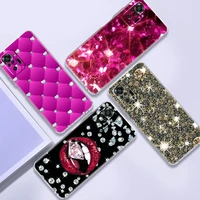 transparent case for xiaomi redmi note 9s 9 8 pro 10s 10 5g 8t 9t clear ultrathin soft smartphone cover luxury fashion diamonds