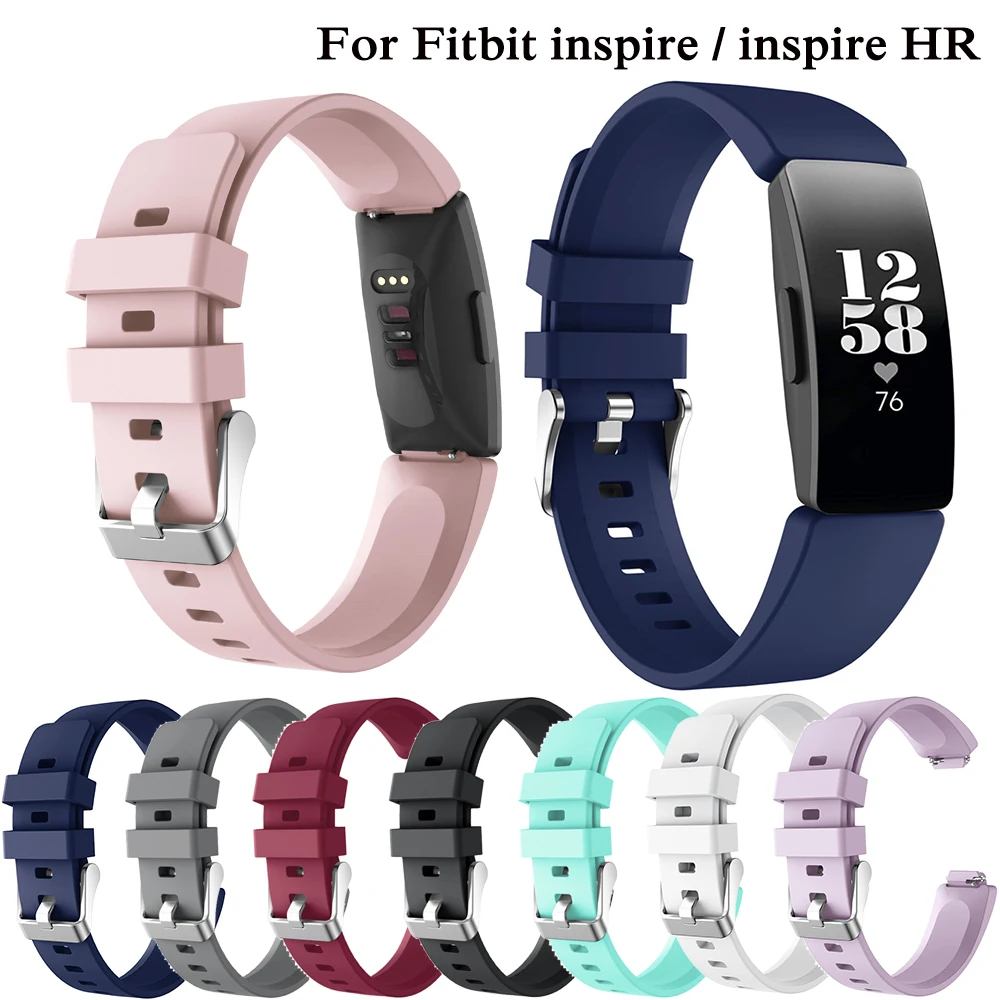 Для Fitbit Inspire HR модный силиконовый ремешок для Новый спортивный унисекс